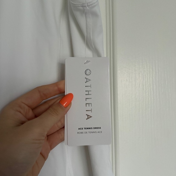 Athleta White Ace Tennis Dress - Picture 4 of 6